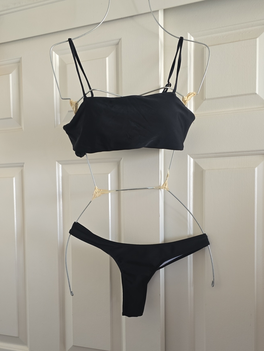 Women's Black Two-Piece Swim Set - Classic Bikini